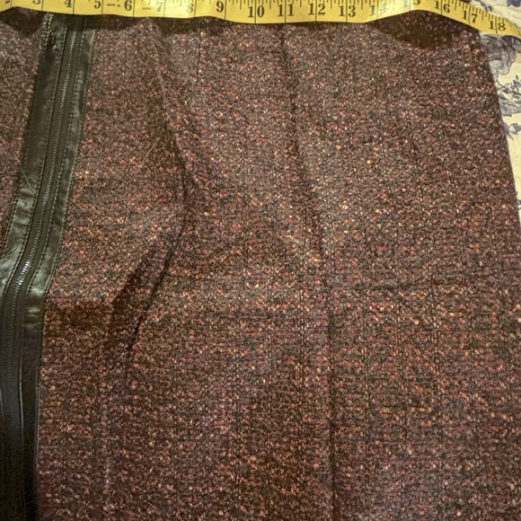WORTH NY FALL WOOL TWEED BLEND 2-Pc Jacket & Skirt Quality Fall Winter Business - Picture 13 of 15